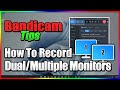 How To Record Dual Monitors Multiple Monitors Bandicam 