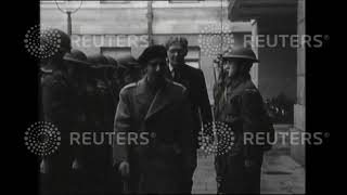 1941 King Peter Of Yugoslavia Visits Minister Of Information Bracken