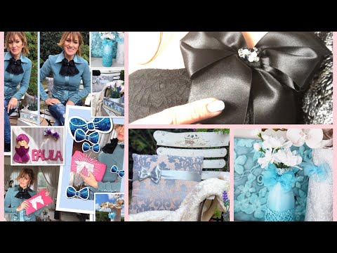 🎀🌸 LAZOS Y CORBATÍNES 🌸🎀 para ponernos guapas y decorar la casa 🏠🎀🌸