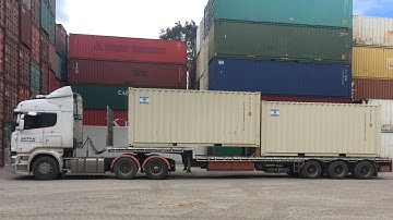 Modifying Two 20ft Shipping Containers With Roller Doors - Part 2