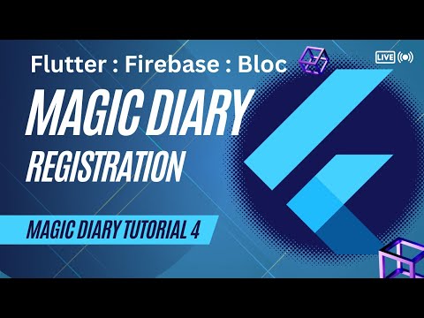 Magic Diary Part 4 | Authentication with Firebase Using Bloc | Login and Sign Up | CS Community