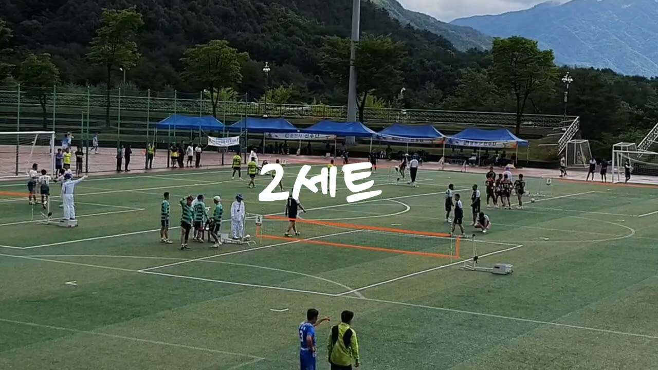 2024 강원특별자치도지사기 족구대회 50대 8강 춘천시 vs 동해시