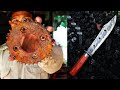 Survival Knife Making From Rusty Sprocket - Tool Restoration Rust Removal