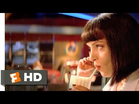 Pulp Fiction (4/12) Movie CLIP - Uncomfortable Silence (1994) HD 