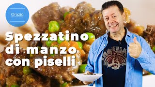 SPEZZATINO DI CARNE CON PISELLI - Consigli per una carne morbida e gustosa