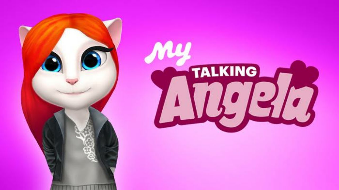 Le jeu My talking Angela YouTube