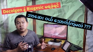 How would you do if Decolgen or Biogesic can't be available ?
