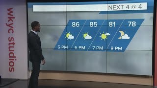 Cleveland weather: Mix of clouds and sun with a few showers and storms on Thursday