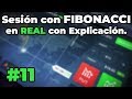 Usando FIBONACCI en Real + Explicación #11 -Opciones Binarias- Acción del precio