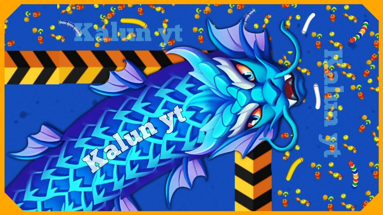 🐍WORMSZONE.IO | Giant Slither Snake Top 01 🏆 | Epic Worms Zone Biggest Snake Gameplay! | Kalun yt