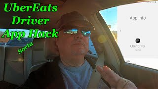 Stop The Uber Driver App From Popping Up | UberEats Driver App Hack - Sorta