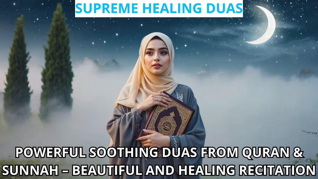 POWERFUL SOOTHING PRAYERS FROM QURAN & HADITH – BEAUTIFUL AND CALMING RECITATION