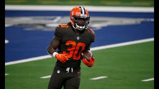 Is D'Ernest Johnson in Danger of Being Cut by the Browns - Sports 4 CLE, 8/30/21