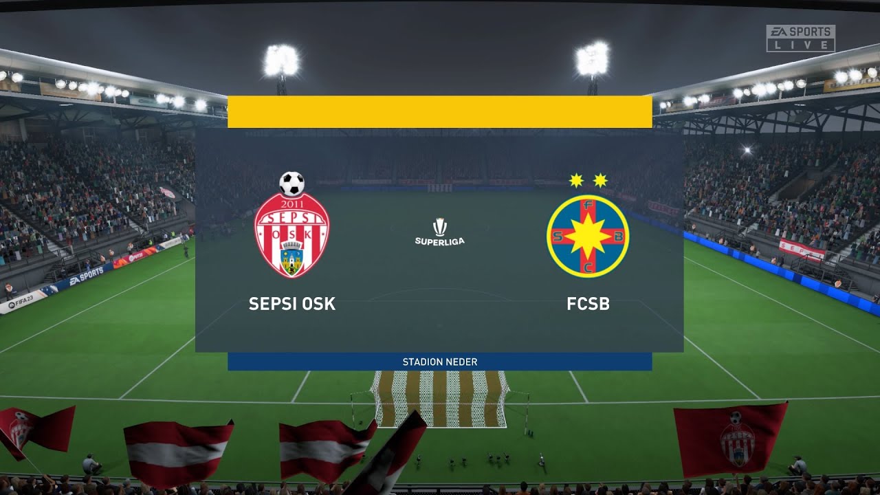 FIFA 23, Sepsi OSK vs FC Hermannstadt - Superliga