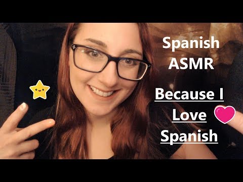 ASMR Reiki Role Play Whisper In Spanish - Is My Spanish Improving? ^^
