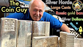 My Coin Shop Owner Believes in SILVER and GOLD! Russian Gold Ban?