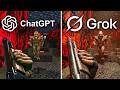ChatGPT Vs Grok Make Doom