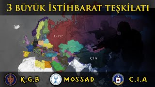 Dünya'nın En İyi 3 Büyük İstihbarat Teşkilatı | KGB  MOSSAD  CIA