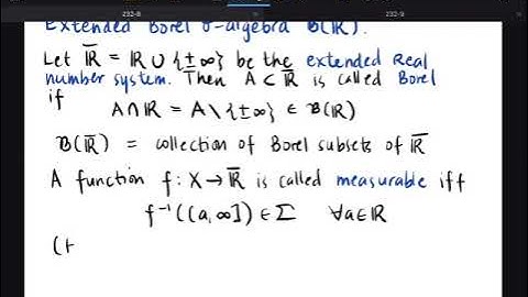UPB Math 232 LEC7C Measurable Functions