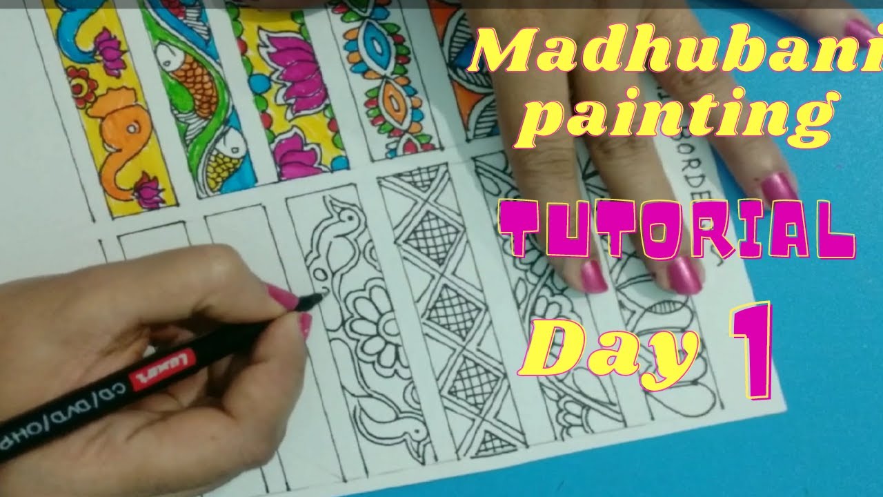 Madhubani painting history and origin /About Mithila Painting /Madhubani Painting borders
