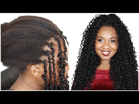 GAME CHANGER, this is how to refresh knotless box braids no re-braiding  using crotchet needle WOW!