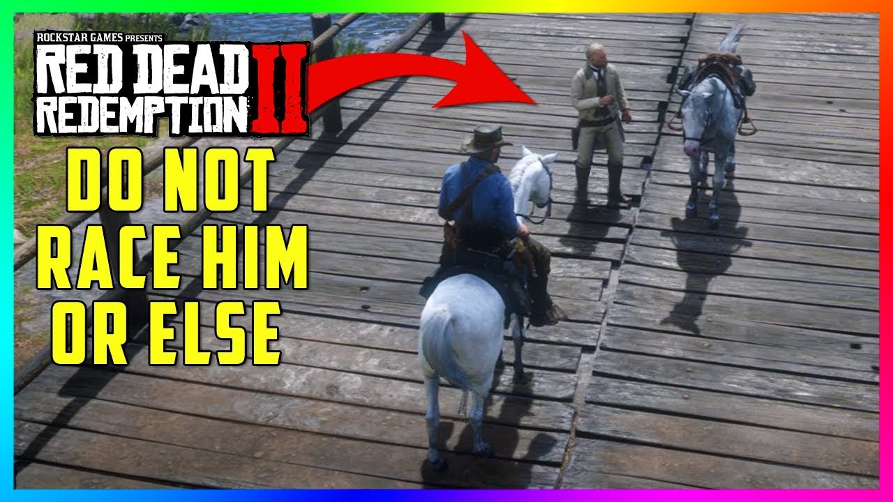 Do Not Race Your Horse Against This Guy In Red Dead Redemption 2