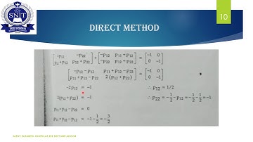 ACT M6L11  Lyapunov function for linear system