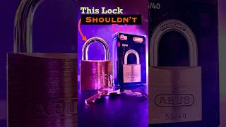 This Lock Should Not Exist. #lockpicking #locksport