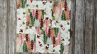 Disappearing 9 patch quilt block tutorial