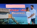 OUR ROOM TOUR MALDIVES | DELUXE SUNSET WATER VILLA | CENTARA RAS FUSHI RESORT AND SPA | NEELAMBUZZ