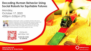 Decoding Human Behavior Using Social Robots for Equitable Futures