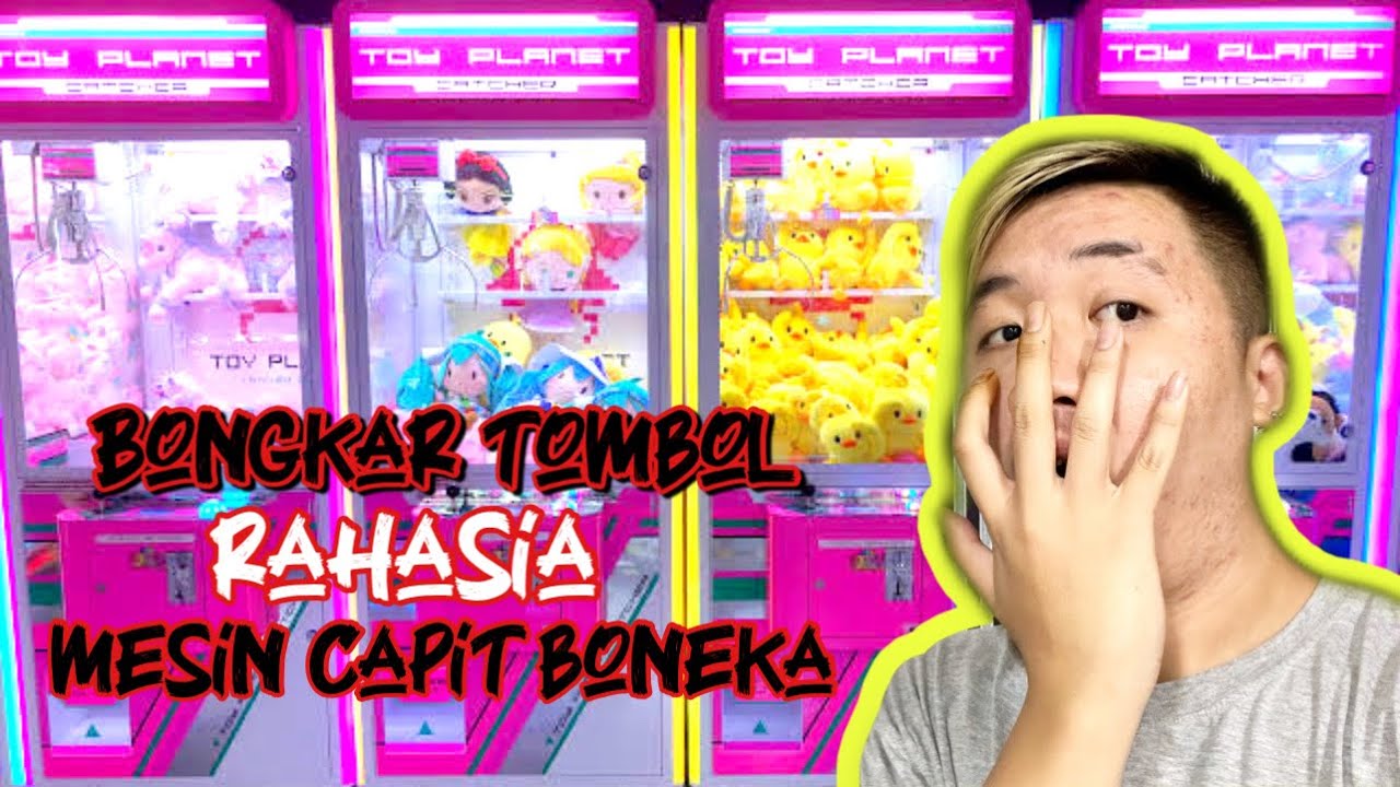 CARA CURANG MESIN CAPIT BONEKA ( 100 BERHASIL) YouTube