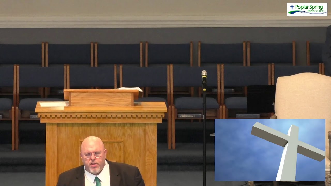 Poplar Spring Baptist Church Live Stream YouTube