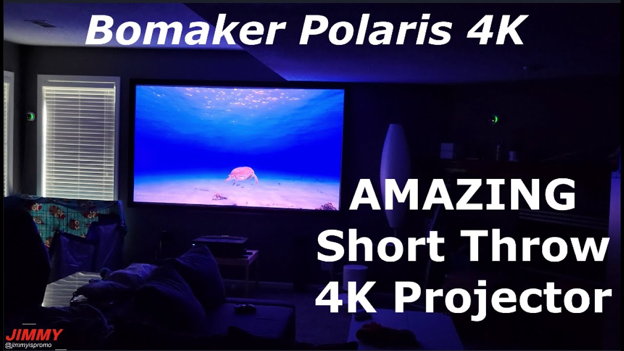 Bomaker Polaris 4K Ultra Short Throw Triple Laser Projector