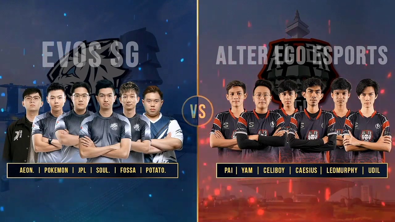 MATCH PERTAMA ALTEREGO VS EVOSSG/MPLI.UDIL DAN KAWAN"TUMBANGKAN EVOSSG