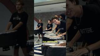 A Day with a World Class Drumline | BATTERIE