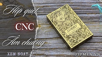 Hộp quẹt Zorro xăng đá âm chuông vang hay chủ đề Rồng Limited