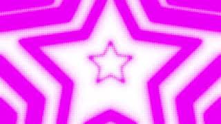 White and Purple Y2k Neon LED Lights Star Background || 1 Hour Looped HD