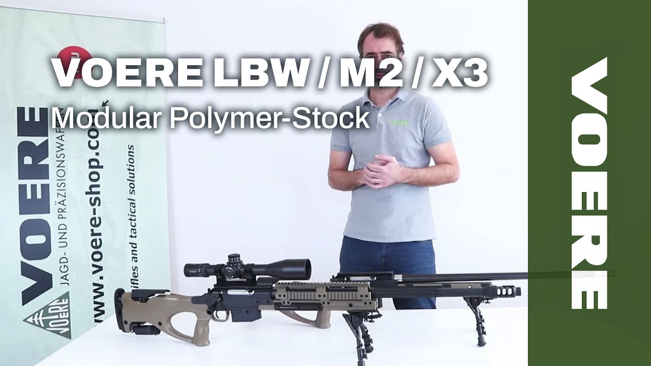 NEW Modular Polymer-Stock for VOERE Models LBW/M2/X3