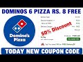 Domino’s Coupon Code 2026 🔥 50% Discount Live Proof