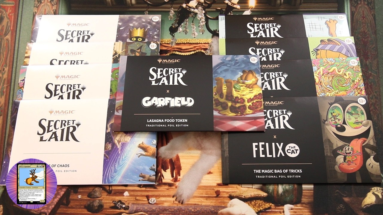 Secret Lair Cats are the Best Foilバンドル Secret Lair: Cats Are The Best Superdrop Unboxing - YouTube