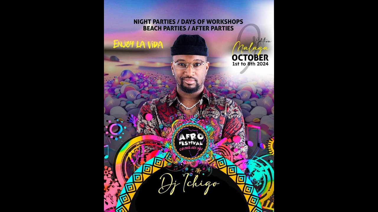 DJ ICHIGO live session KIZOMBA at Afro Festival Costa Del Sol Malaga 2024