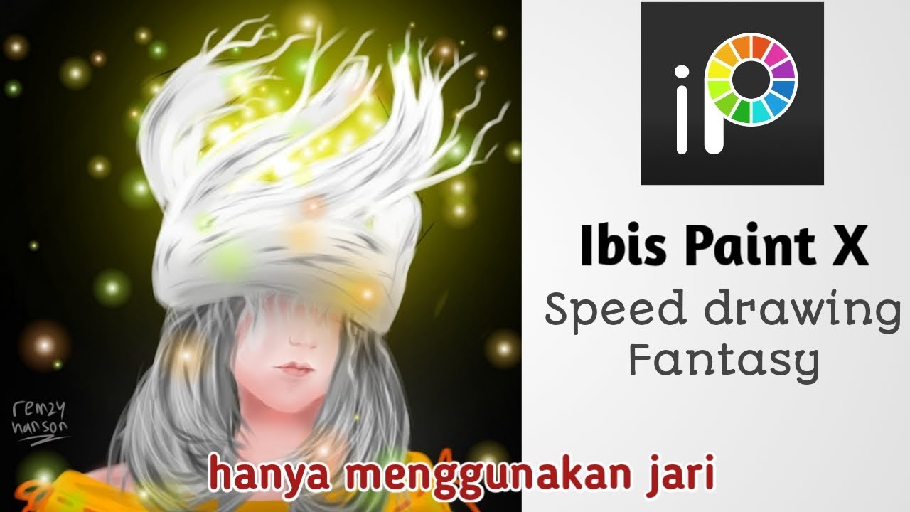 Ibis paint x speedpaint (original character fireflies) YouTube