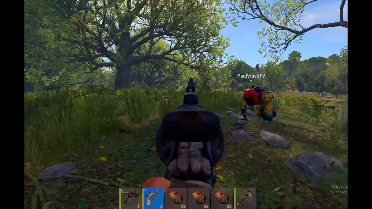Rust - Revolver ile Katlama Denemeleri #gaming #rust - YouTube
