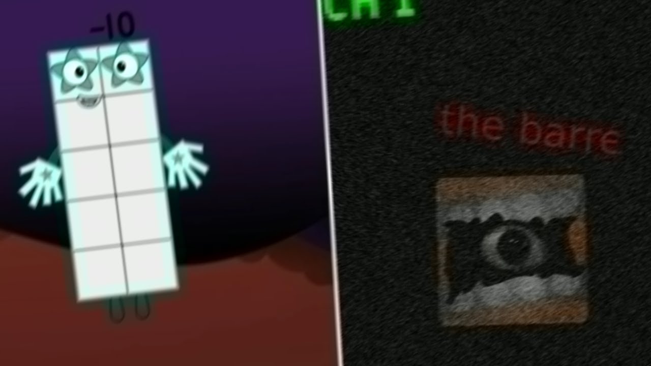 Numberblocks: -10 To The Barrel