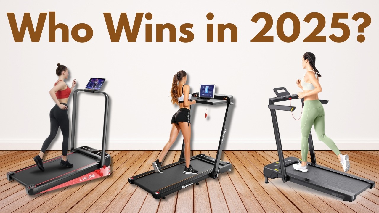 TOP 7 Best 2-in-1 Portable Treadmill (2025) | Best Foldable Under-Desk Treadmill