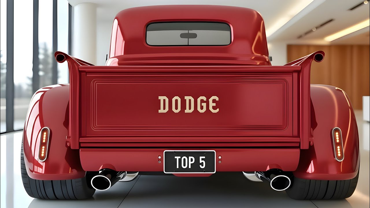 FINALLY UNVEILED! Top 5 Pickup Trucks 2026/27 That Will SHOCK AMERICA | Ford F-100 & More INSANE!