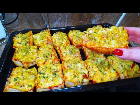 От них в Восторге Все! Горячие Бутерброды ВКУСНЕЕ Пиццы в 100 раз! Рецепт Быстрого Завтрака!