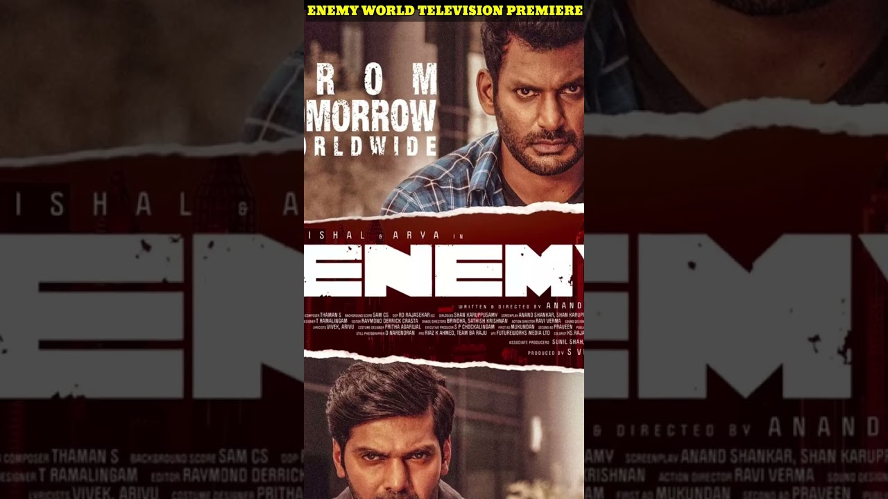 Enemy Hindi Dubbed Movie Release Date Confirm | Vishal | Arya 