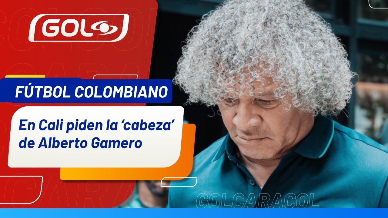¿Alberto Gamero debe salir del Deportivo Cali?; hinchas piden su 'cabeza'